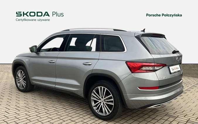 Skoda Kodiaq cena 149900 przebieg: 50956, rok produkcji 2019 z Skórcz małe 407